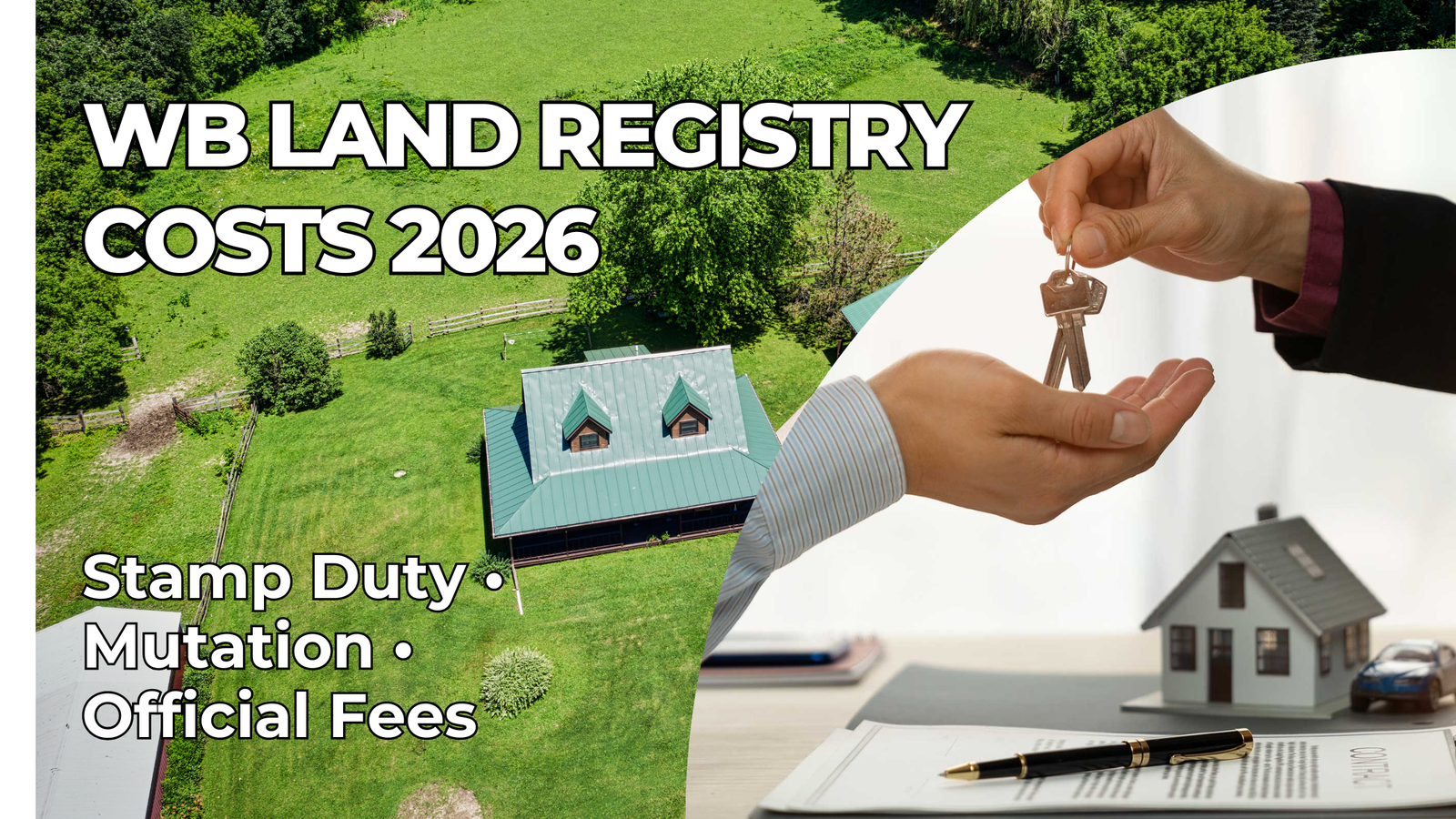 West Bengal Land Registry & Stamp Duty Charges (2026 Guide) – পশ্চিমবঙ্গ জমি রেজিস্ট্রি ও স্ট্যাম্প ডিউটি খরচ